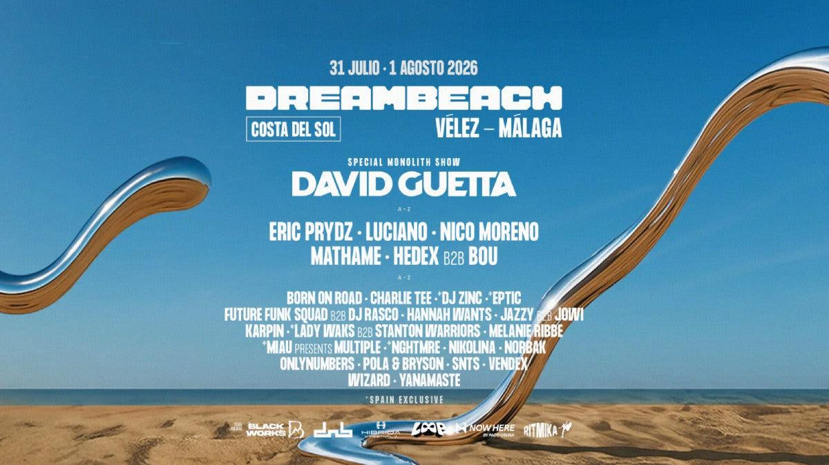 Dreambeach Festival 2026 Lineup