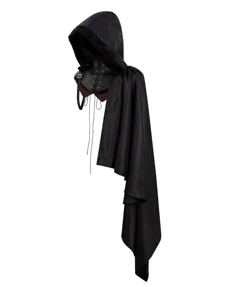 Black Gothic SteamPunk Cape