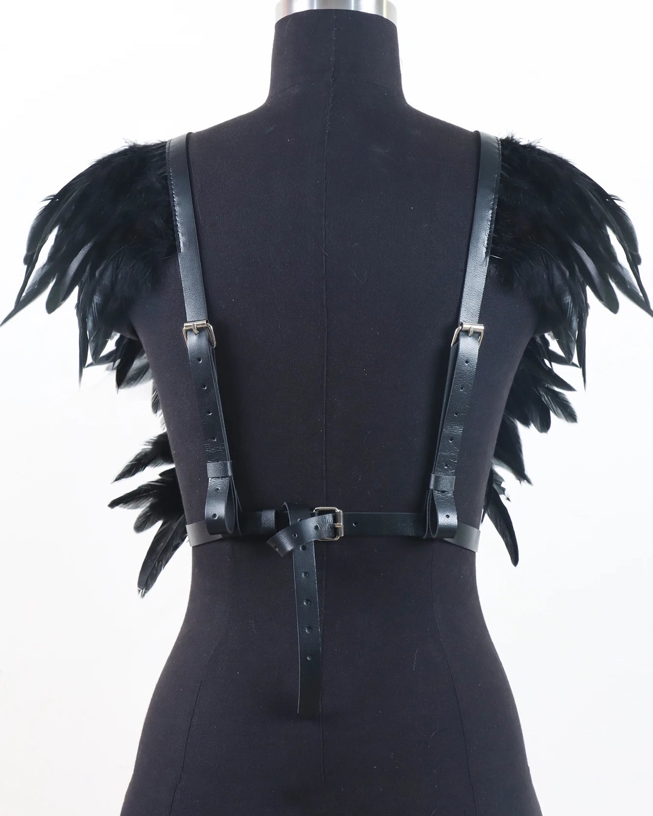 Black Feather Top
