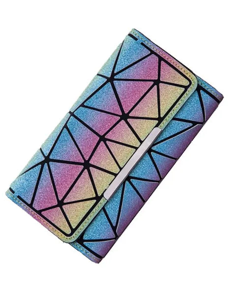Colorful Geometric Purse