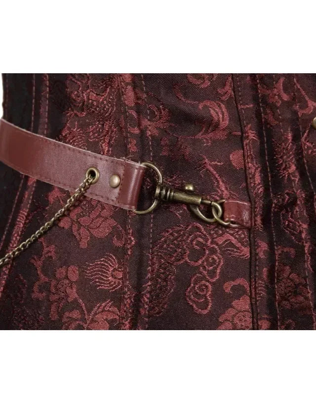 Costumes Faux Leather Top