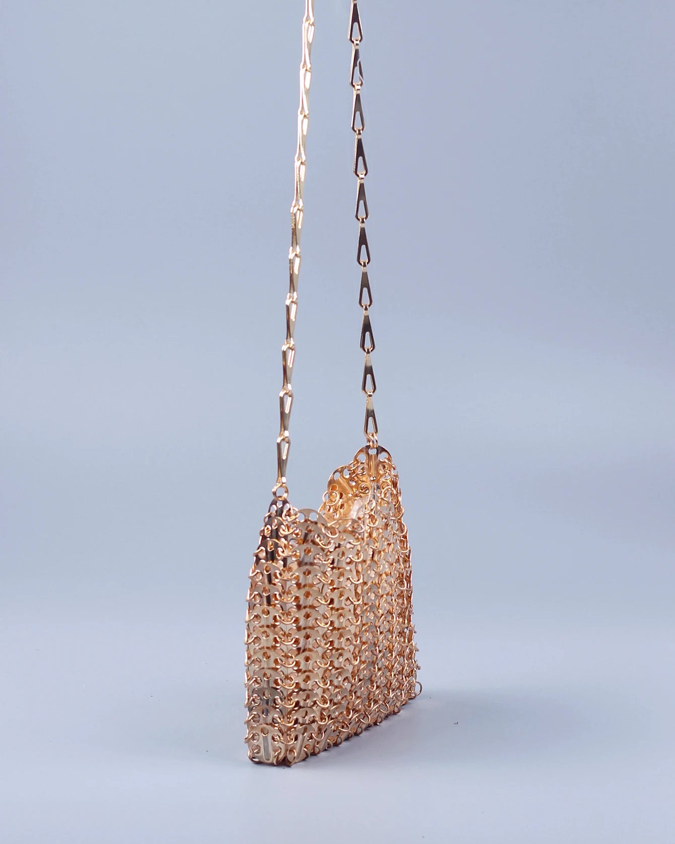 Gold Metallic Sequin Bag