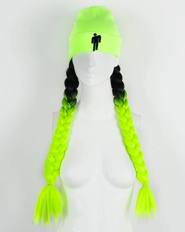 Neon Green Rave Bodysuit with Accessories
