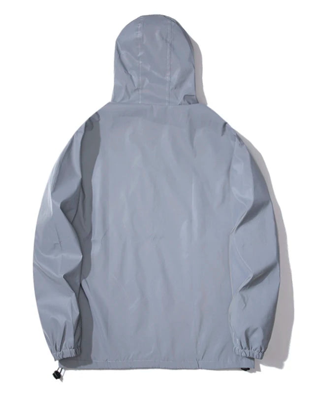 Grey Reflective Festival Jacket