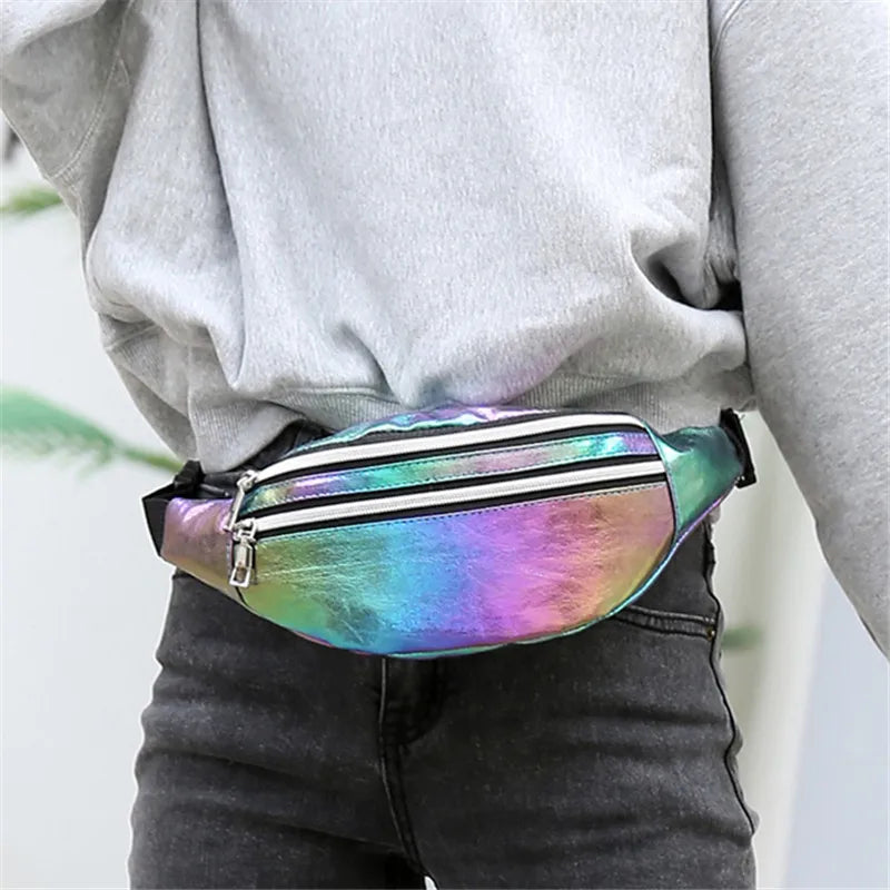 Holographic Waist Bag