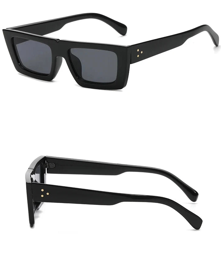 Rectangle Sunglasses Black