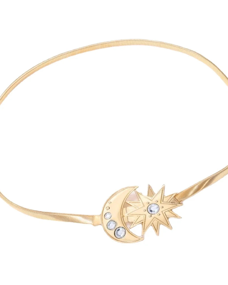 Belt Gold Sun and Moon