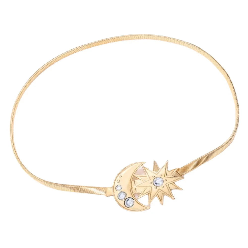 Belt Gold Sun and Moon