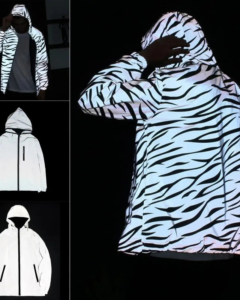 Tiger Grey Reflective Jacket