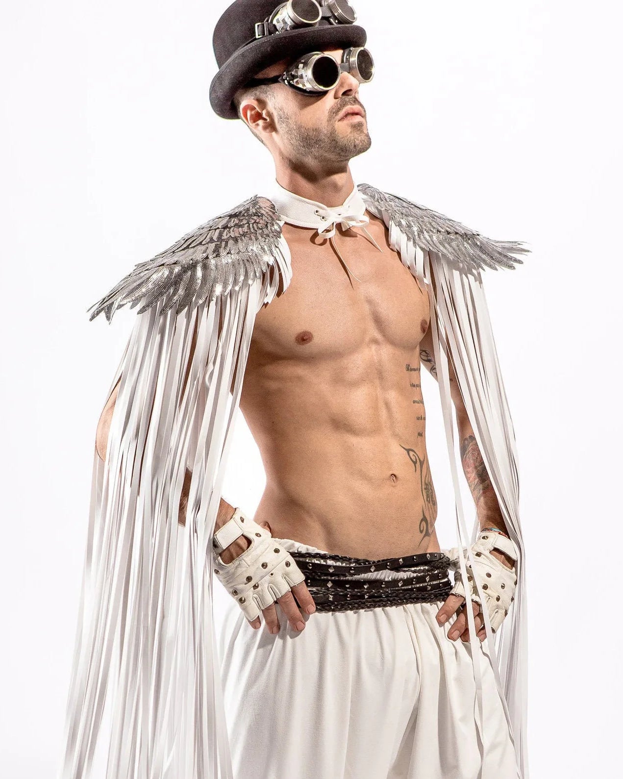 Cosplay Long Tassel Sequins Wings