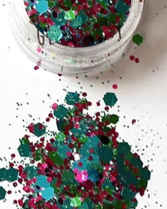 Green Body Glitter