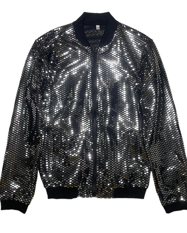 Sequin Slim Jacket