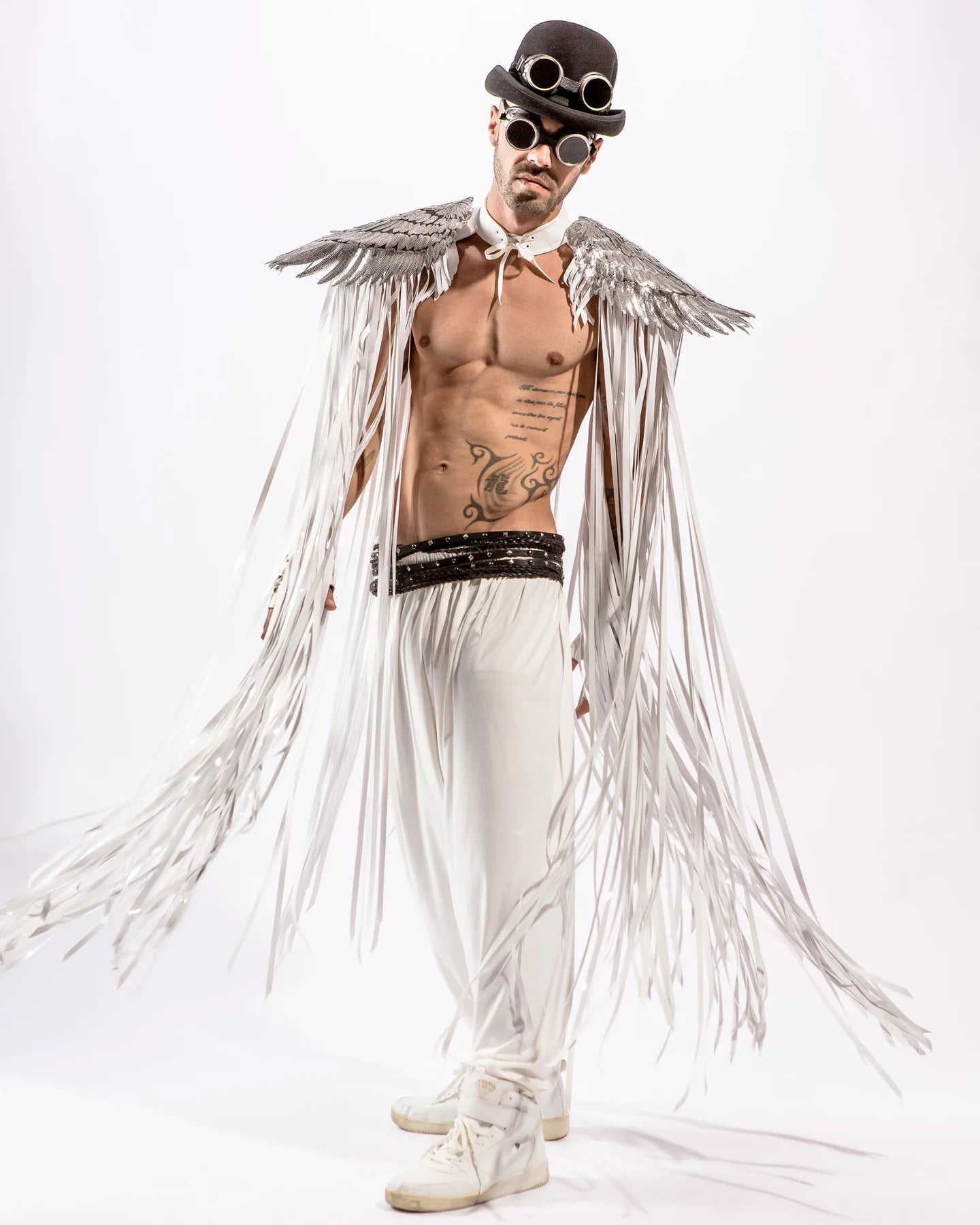 Cosplay Long Tassel Sequins Wings