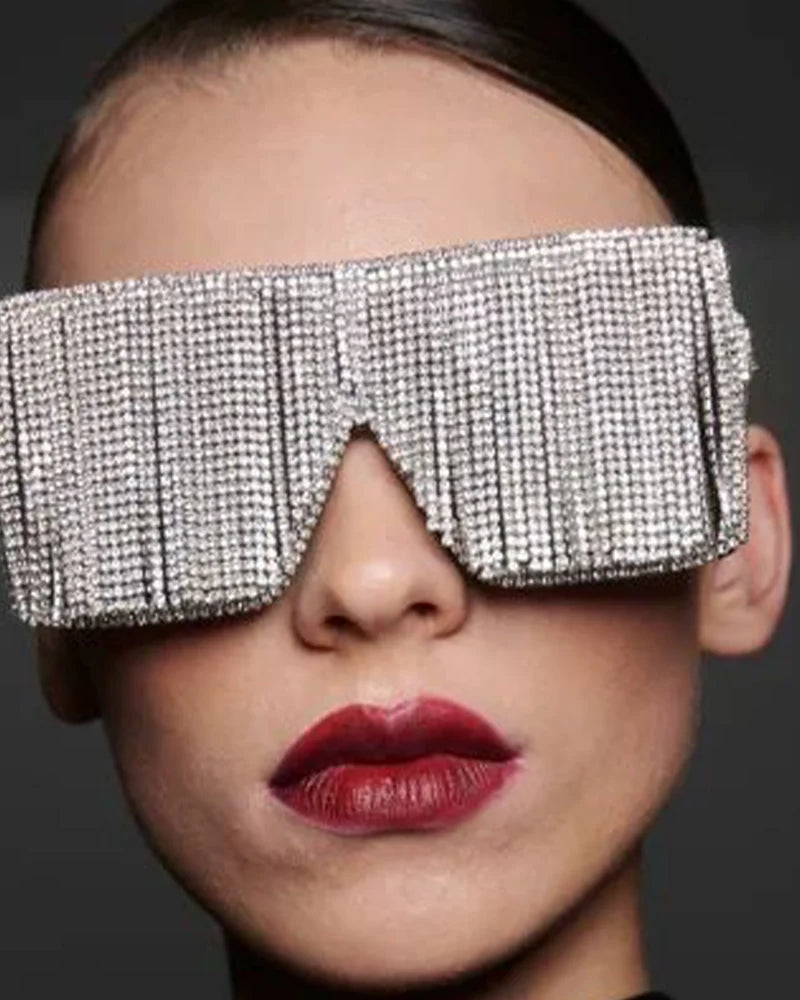 Glitter Square Sunglasses
