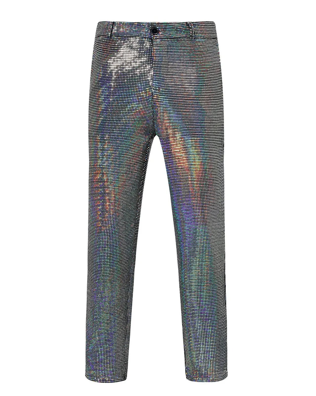 Silver Sequins Pants