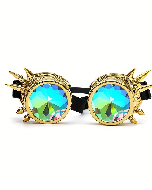 Steampunk Kaleidoscope Glasses