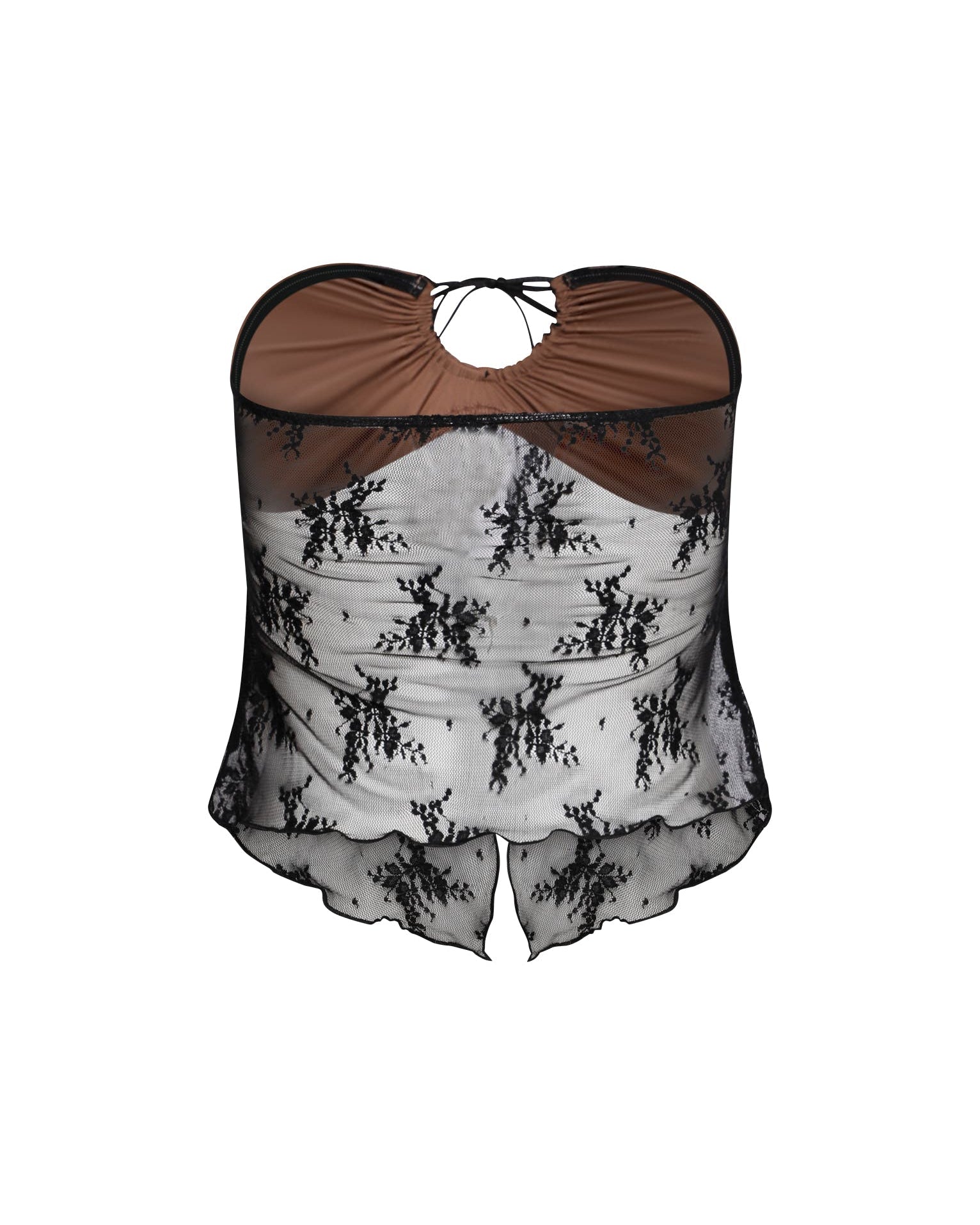 Black mesh See Through Crop Top Festival outfits