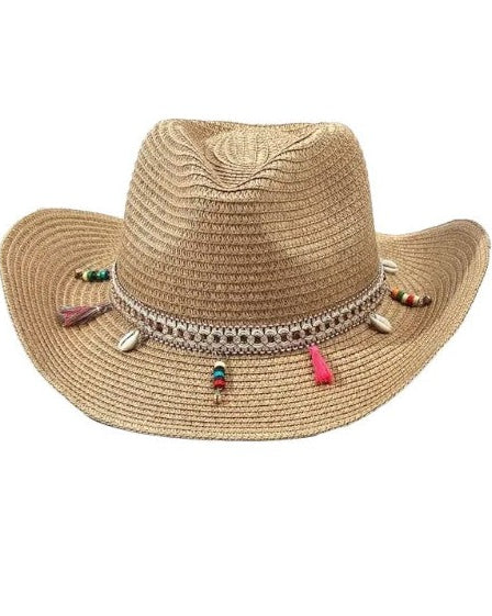 camel boho style Beach Cowboy Hat