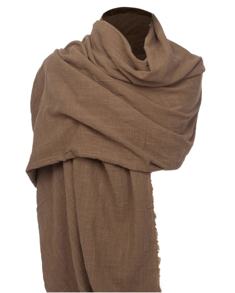 Coffee Scarf Hood Cloak