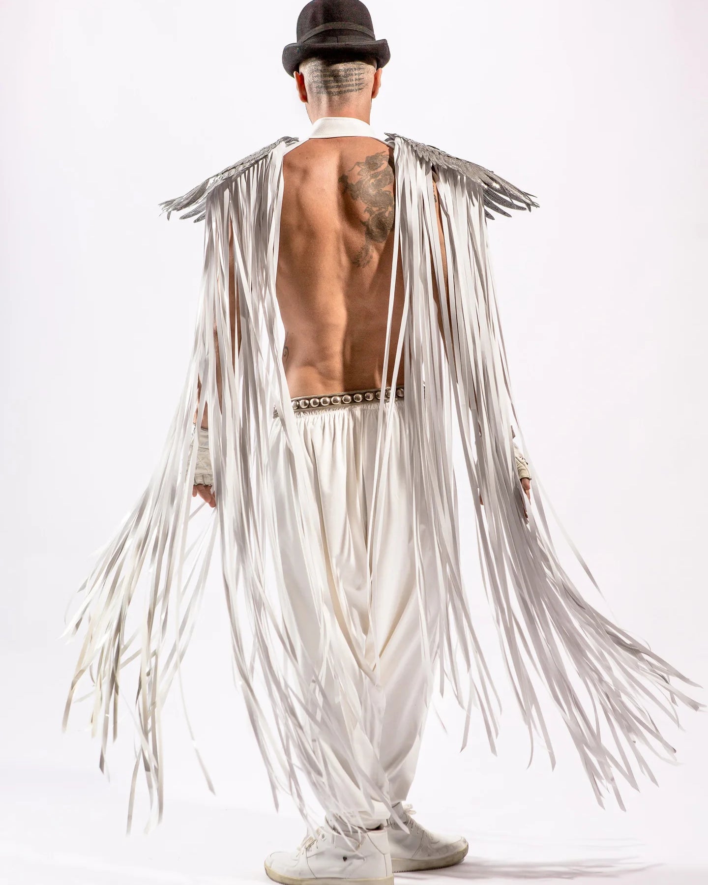 Cosplay Long Tassel Sequins Wings