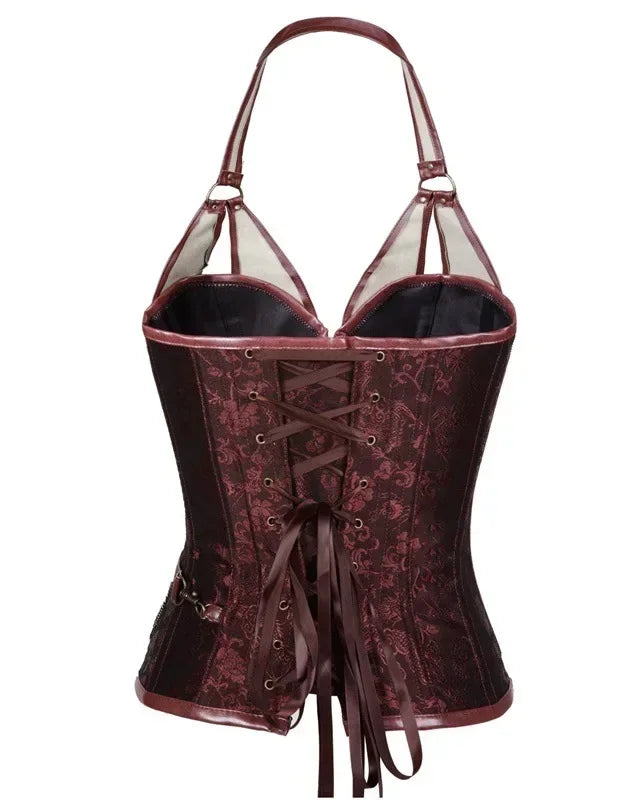 Costumes Faux Leather Top