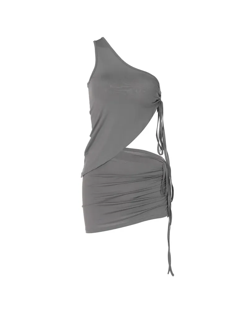 Crop-Top- und Minirock-Set