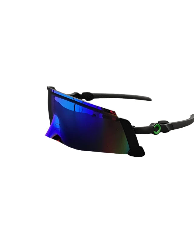 blue Cycling Sunglasses