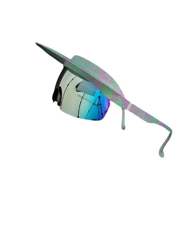 Cycling Sunglasses with Visor Festival Outfit Fashion Concert Rave outfits