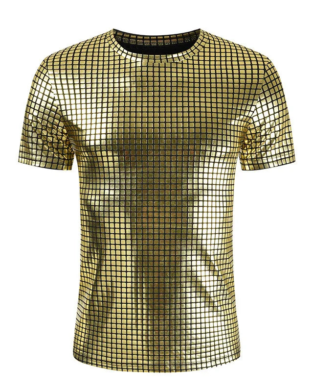 Gold Metallic T-Shirt
