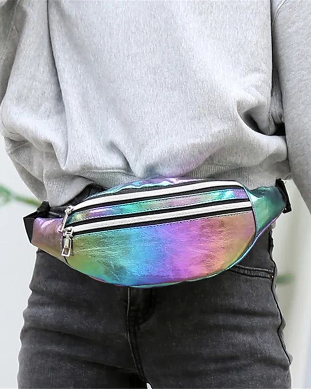 Holographic Fanny Pack back