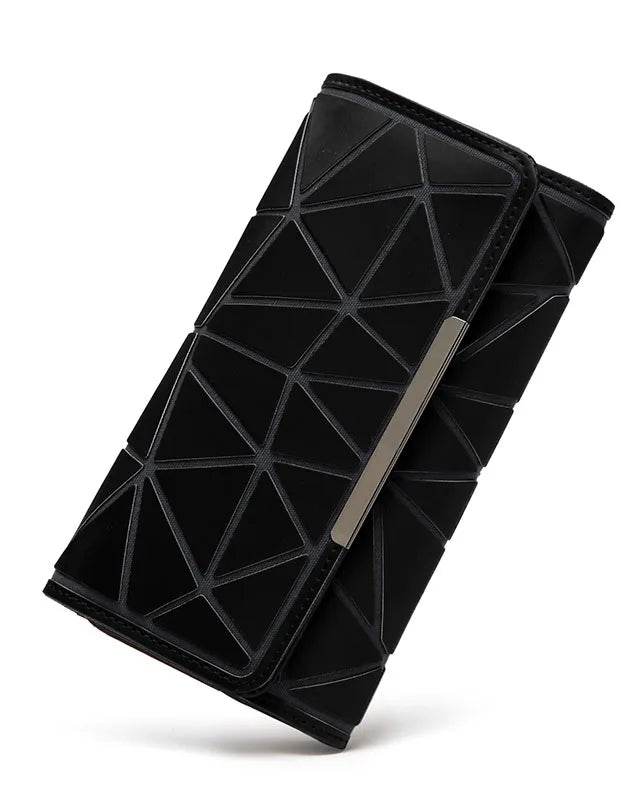 Black Geometric Purse