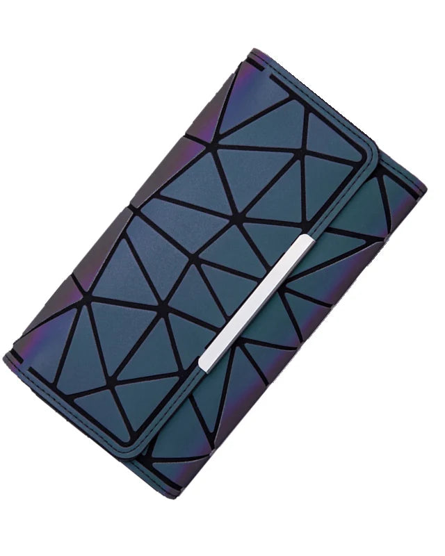 Luminous Geometric Purse