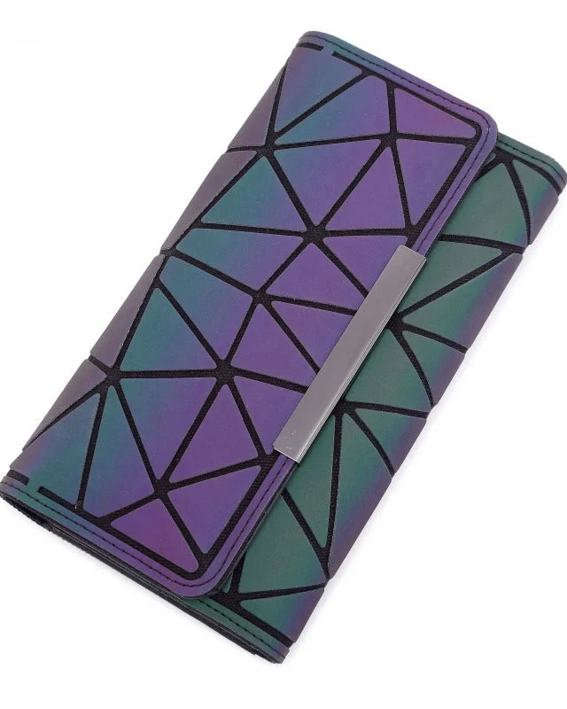 Luminous Geometric Purse