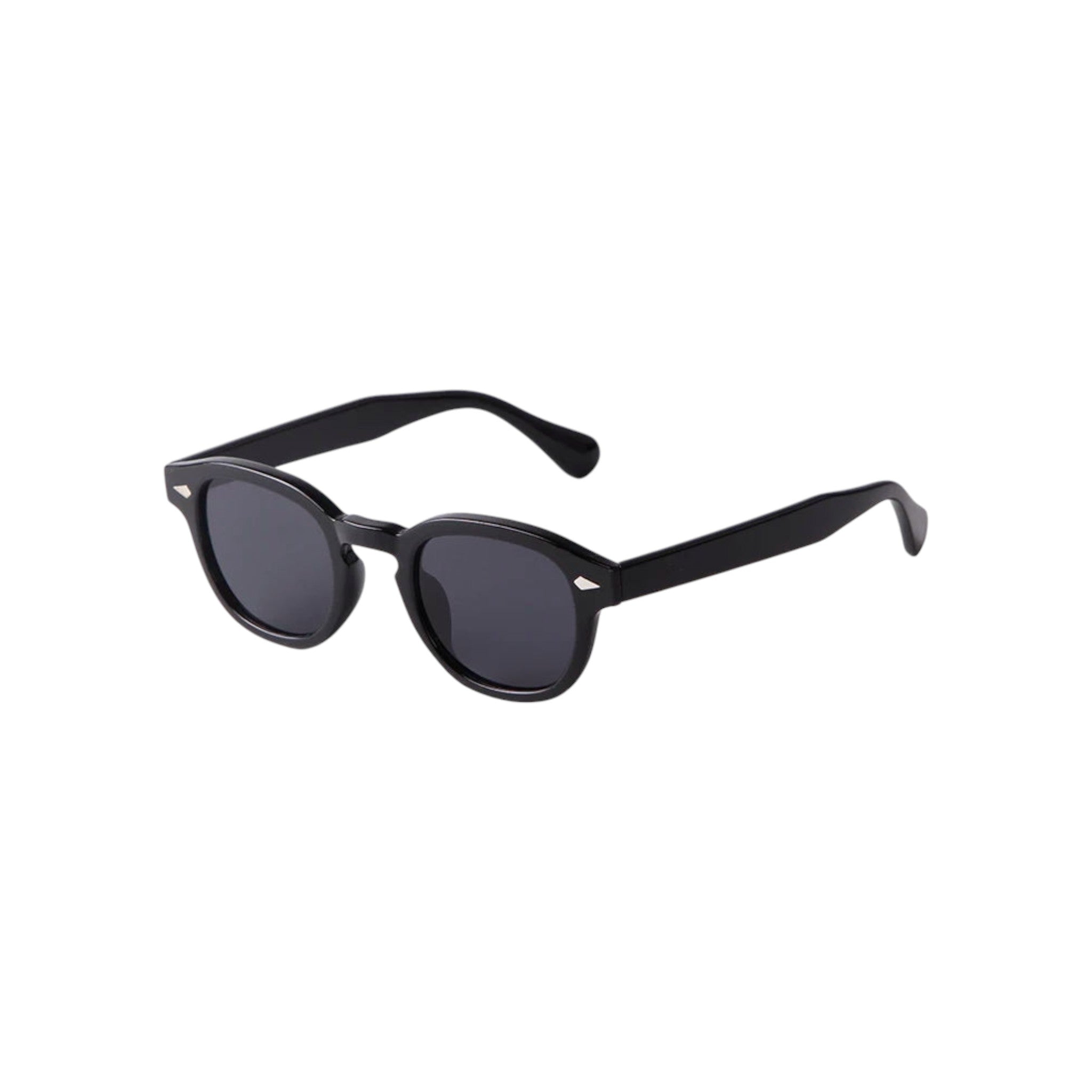 MALTA - Vintage Round Sunglasses with UV-400 polarized lenses and polycarbonate frame.