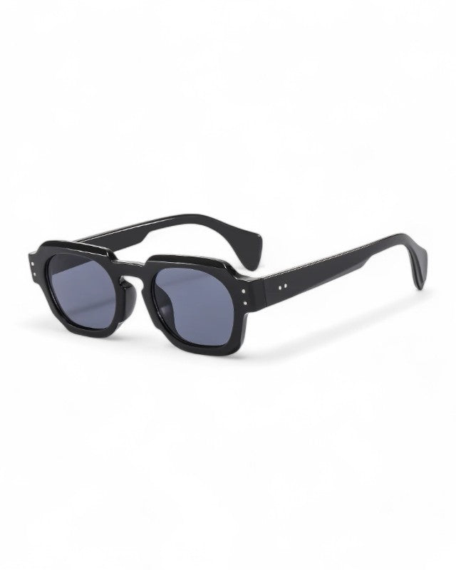 MARBELLA-SquareRetroSunglasses Black