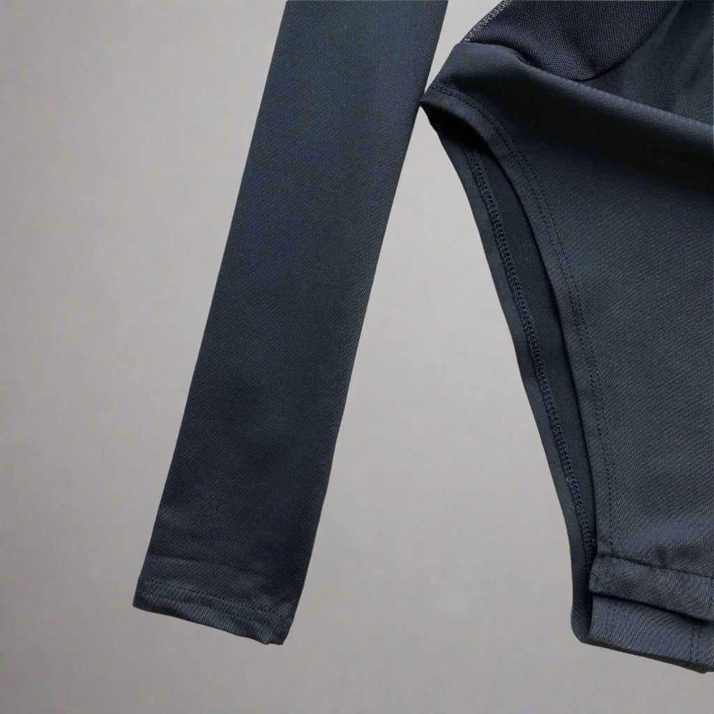 black Mesh Patchwork Bodysuit Long Sleeve Fashion One Piece Women Gothic Slim Jumpsuit Ins Fashion Festival Outfit Concert Rave outfits Rave Wear Festival Clothing