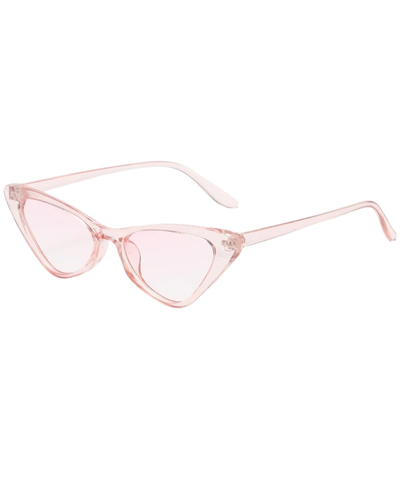 gradient pink cat eye sunglasses