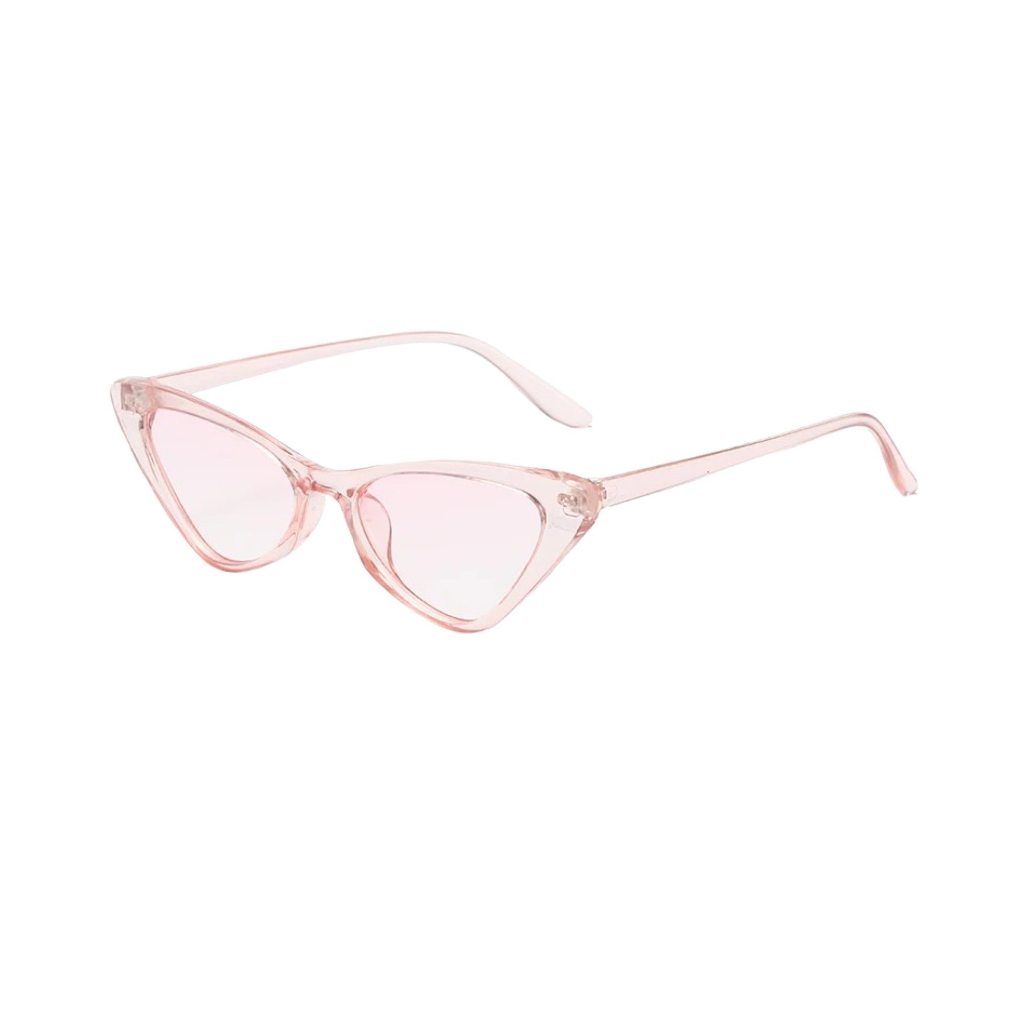 gradient pink cat eye sunglasses