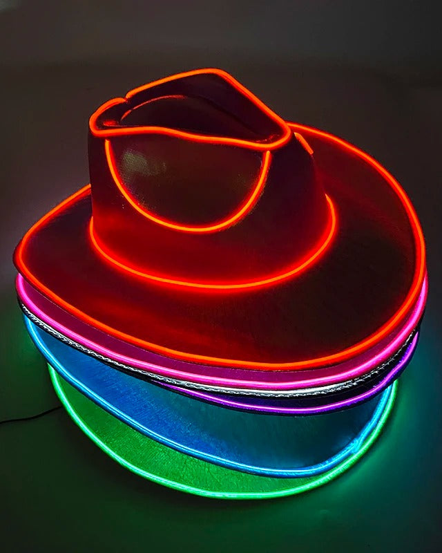 Neon Rancher Cowboy Hat