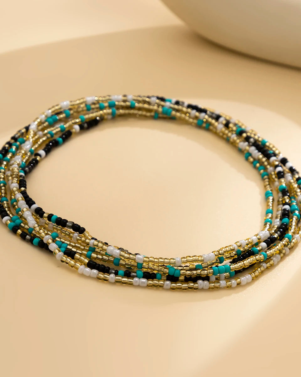 Small Seed Bead Waist Chain