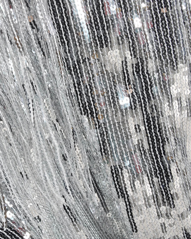 Tassel Sequin Jacket Detail