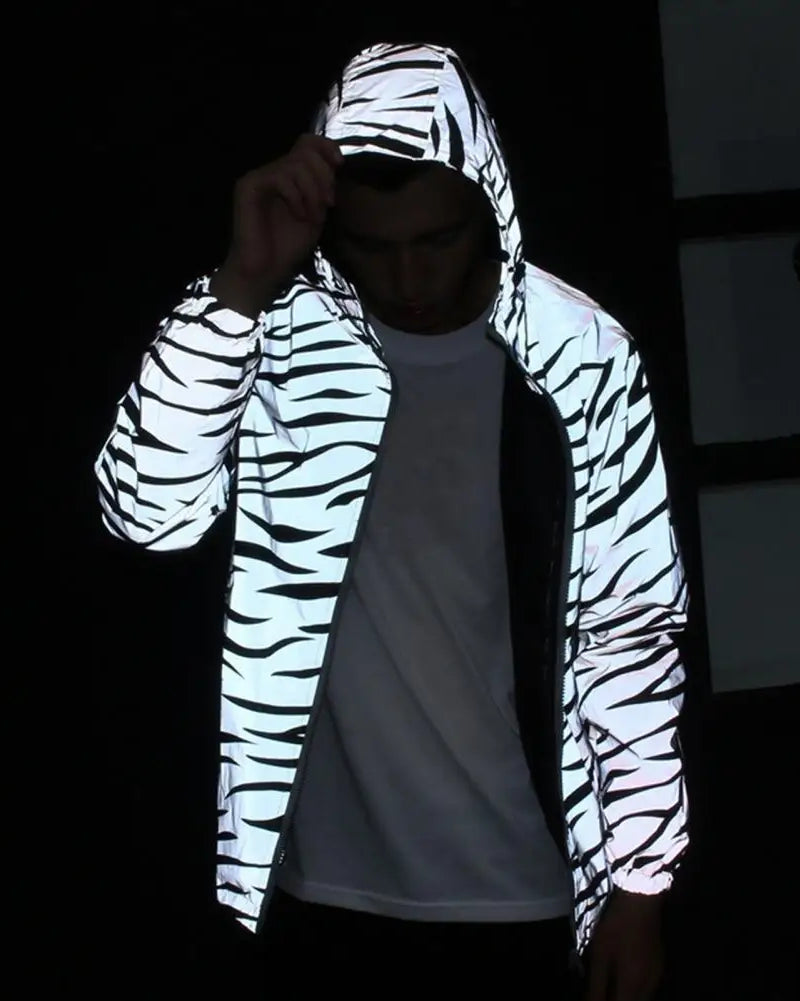 Tiger Grey Reflective Jacket