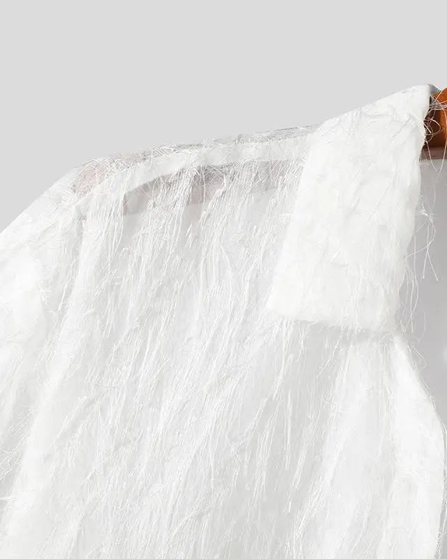 Transparent Tassel T-Shirt