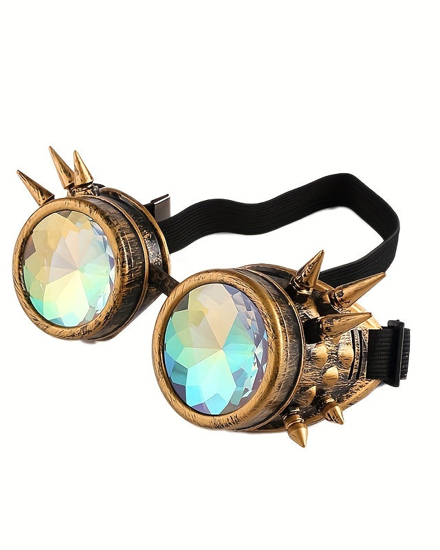vintage Steampunk Kaleidoscope Glasses