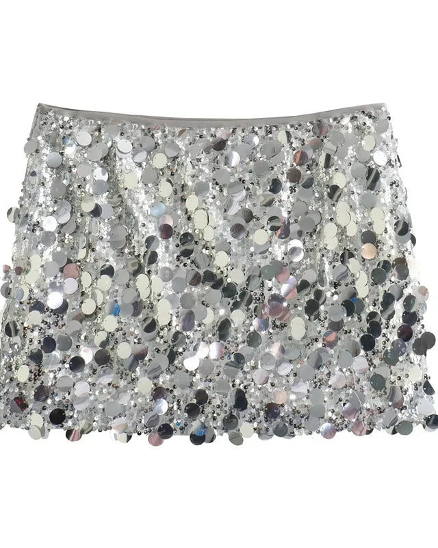 XS Sequin Mini Skirt