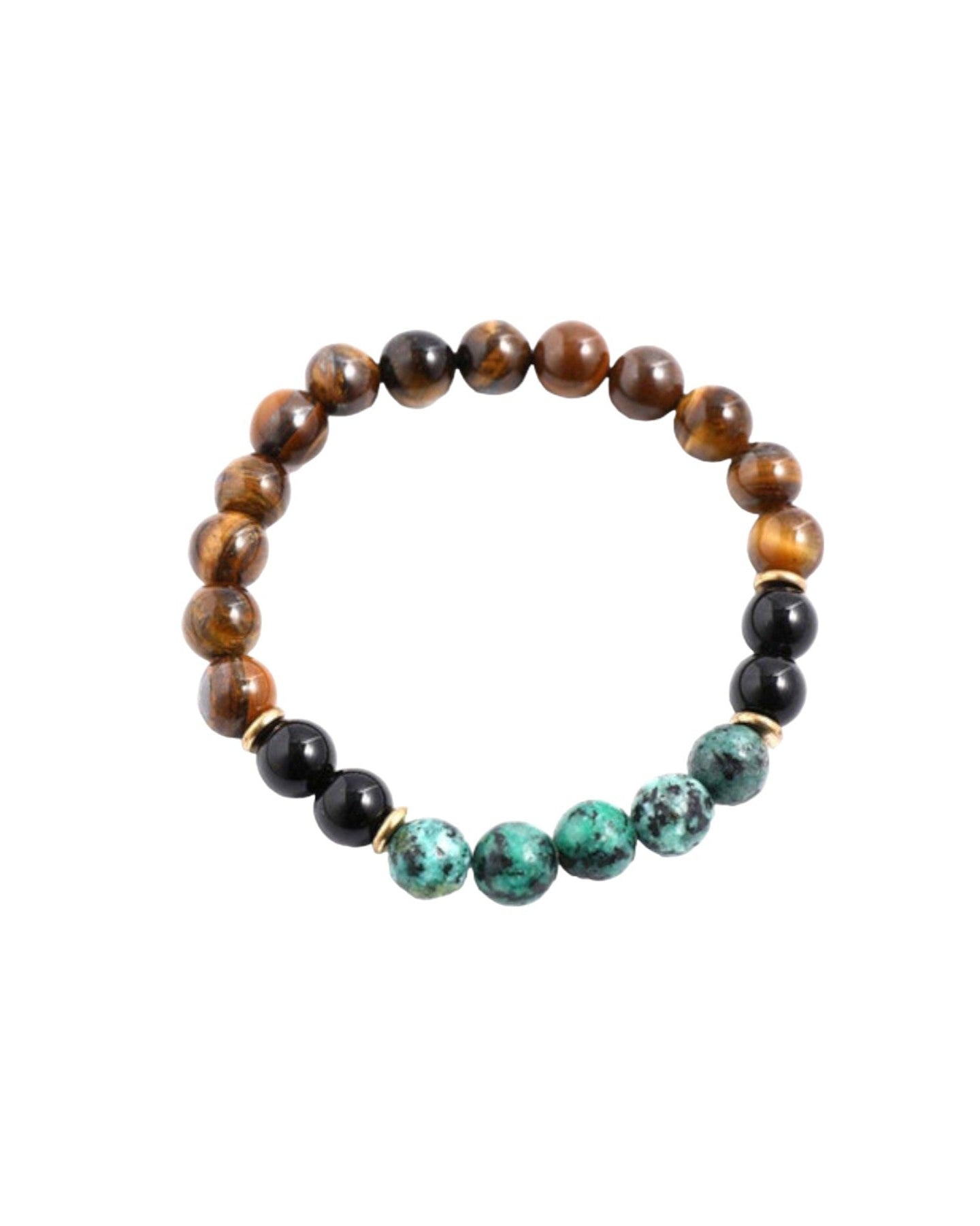 Yellow Tiger Eyes Turquesa Africana Black Onyx Japamala Set Meditation Yoga Spirit Jewelry 108 Mala Beaded Tassel Necklace