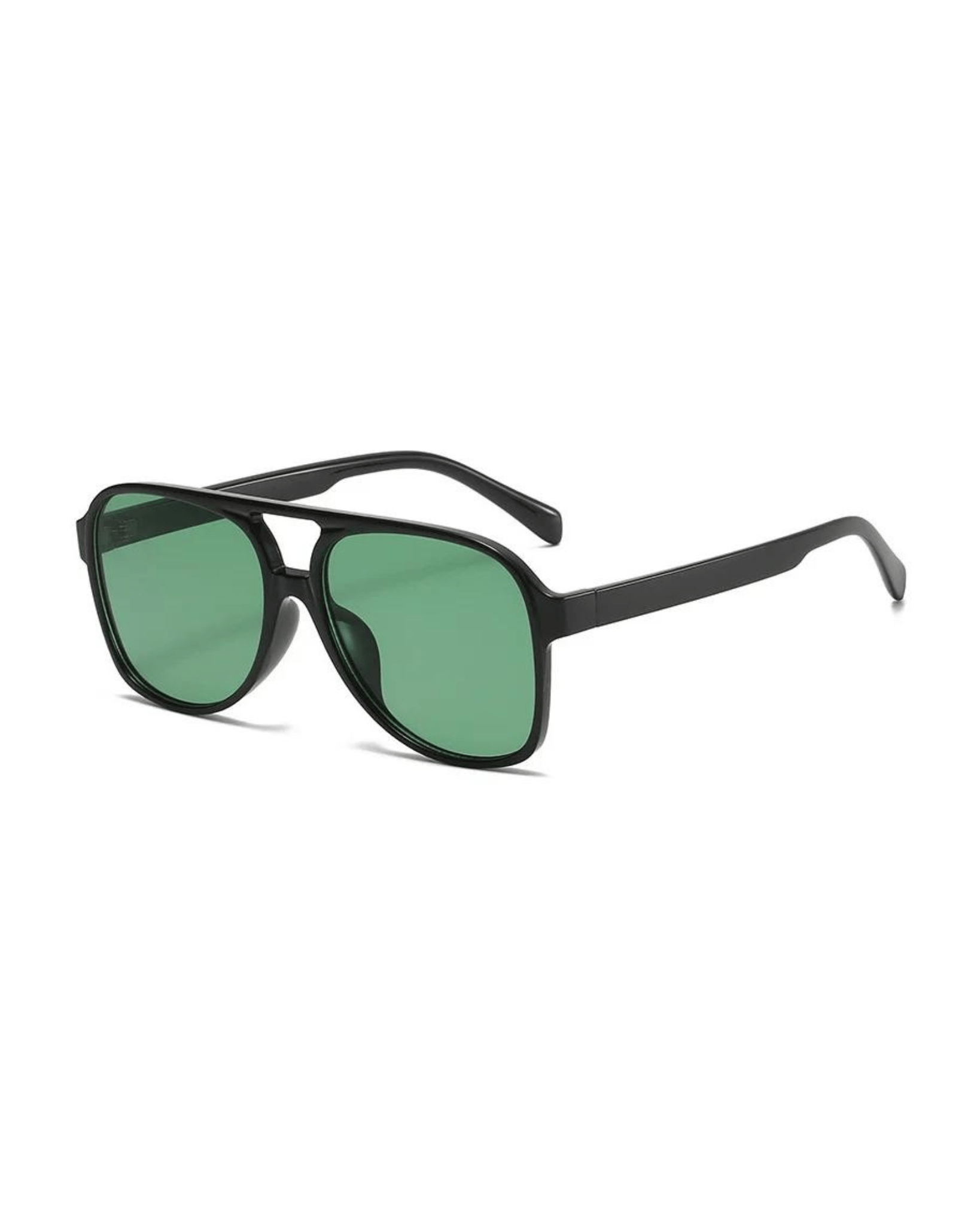 Green DAYTONA - Oversized Aviator Sunglasses