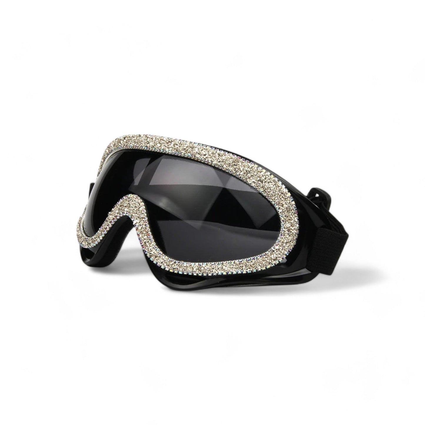 Black Goggles with Rhinestones