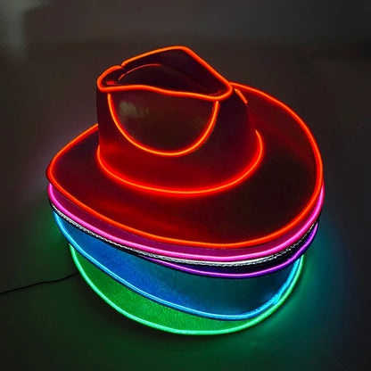 Neon Rancher Cowboy Hat