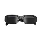 Black Bevel Frame Square Sunglasses